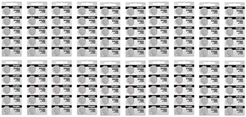 Energizer CR2032 Batteries, 3V Lithium Coin Cell 2032 Watch Battery - 100 Count