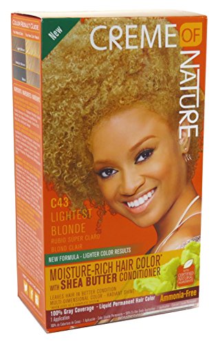 Creme Of Nature Color C43 Lightest Blonde Kit (6 Pack)