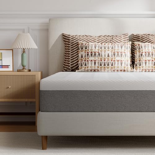 Novilla Twin Memory Foam Mattress 10 Inch, Twin Size Mattress in a Box with Comfort Foam for Back Pain Relief & Body Support & Cool Night Sleep, CertiPUR-US Certified