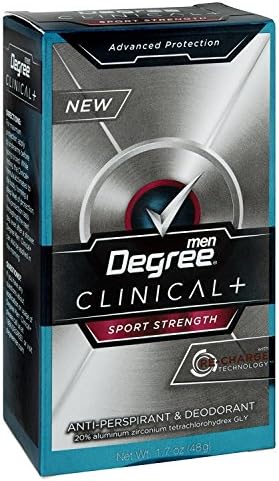 Degree Sprt Strngth Mens Antprsnt Deod 1.7 Oz, Pack of 12