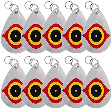 10 Pack Horrible Predator Eye to Scare Birds Away, Birds Deterrent Hanging Devices, Keep Birds Away from Your Barns Garden Windows Warehouse