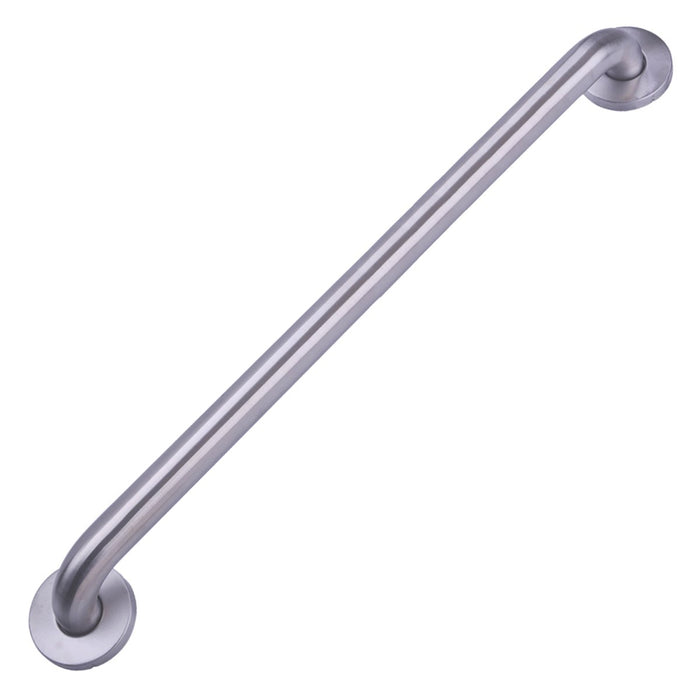Amazon Basics Bathroom Handicap Safety Grab Bar, 36 Inch Length, 1.25 Inch Diameter, Holds up to 500LBs, ADA Compliant, Stainless Steel