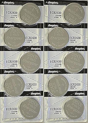 1 X 10x Energizer CR2430 (ECR2430BP) Lithium Coin 3v Button Cell battery