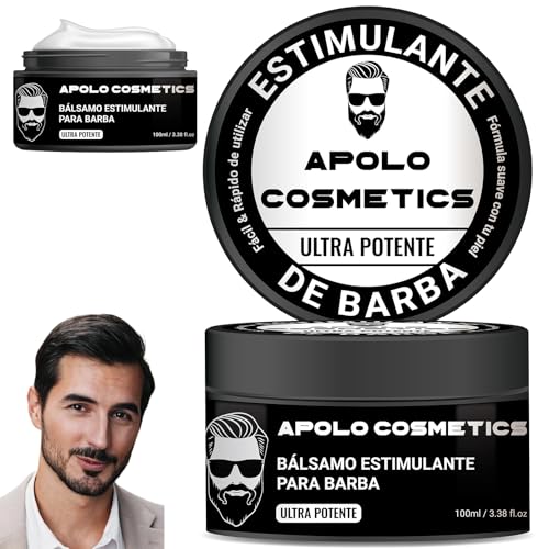 Para Barba, Estimulante De Barba Apolo, Apolo Ultra Potente, Crecimiento De Barba Para Hombre, Bálsamo Para Barba Apolo, Original Moisturizes & Strengthens Para Crecer La Barba Rapido Beard (1 PCS)