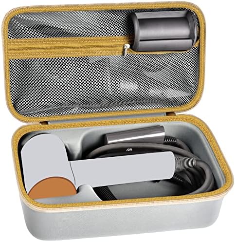 ANKHOH Case Holder Compatible with Dyson Supersonic Hair Dryer, Blow Dryer Storage Bag Fits for Dyson Supersonic Limited Gift Set Edition and Accessories(Box Only-Grey