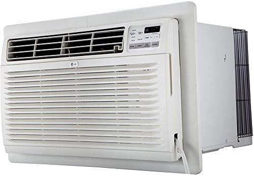 LG 11,800 BTU Through the Wall Air Conditioner, 230/208V, Cools up to 440 Sq. Ft. for Bedroom, Living Room, Apartment, with Remote, 3 Cool & Fan Speeds, Wall AC Unit, White