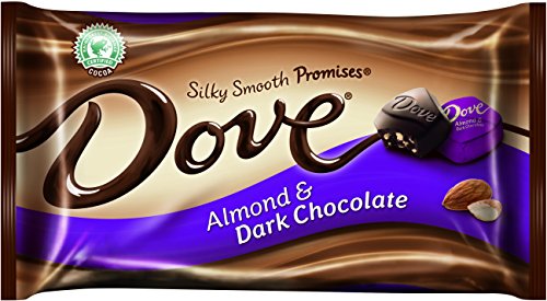 Dove Dark Chocolate Almond Promises, 8.5-Ounce Packages (Pack of 4)