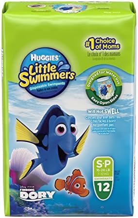 Huggies Little Swimmers Diapers, Small, 12 Count