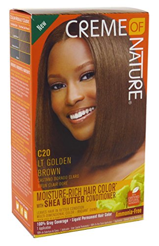 Creme Of Nature Color C20 Light Golden Brown Kit (6 Pack)