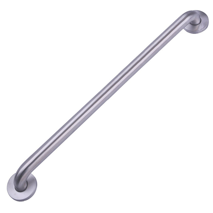 Amazon Basics Bathroom Handicap Safety Grab Bar, 42 Inch Length, 1.25 Inch Diameter, Holds up to 500LBs, ADA Compliant, Stainless Steel