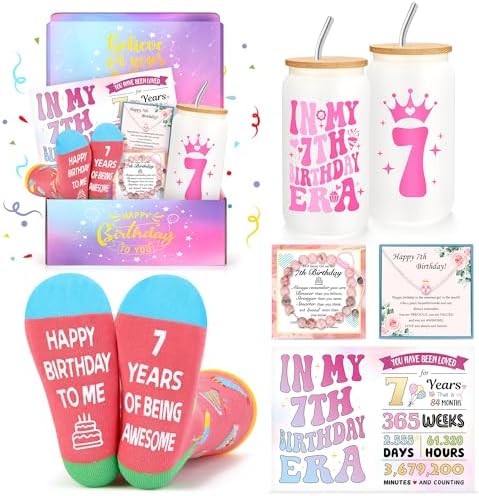 7 Year Old Girl Gifts Birthday Gifts for 7 Year Old Girl Birthday Girl Age 7 Gift Idea Cool 7 Year Old Gifts Trending Presents for 7 Year Old Girl Stuff for 7 Year Old Girl Things for 7 Year Old Girls