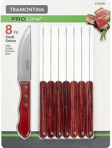 Tramontina Porterhouse Stainless Steel Steak Knife Set