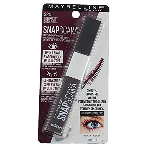 Maybelline Vex Snap Lash Wsh :Black Cherry