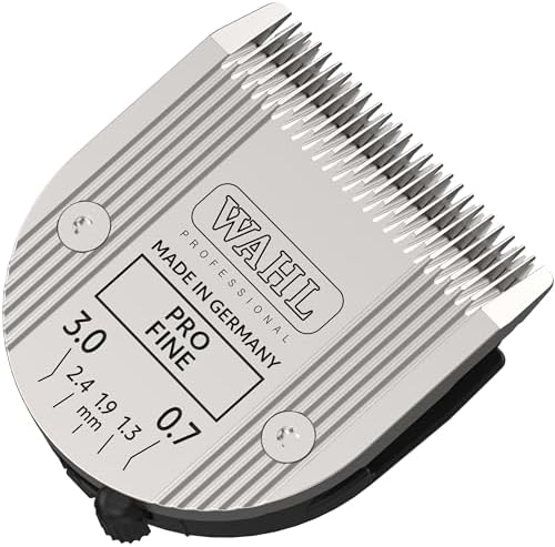 Wahl Professional Animal 5-in-1 Pro Adjustable Clipper Blade - for Arco, 5 Style Groom, Bravura, Chromado, Creativa, Figura & Motion Clippers - Replacement Blades - Silver
