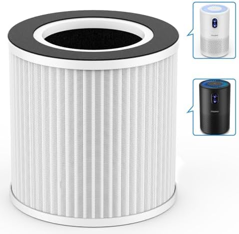 MOOKA Official Replacement HEPA Filter for B-D02L Air Purifier (1-PACK)