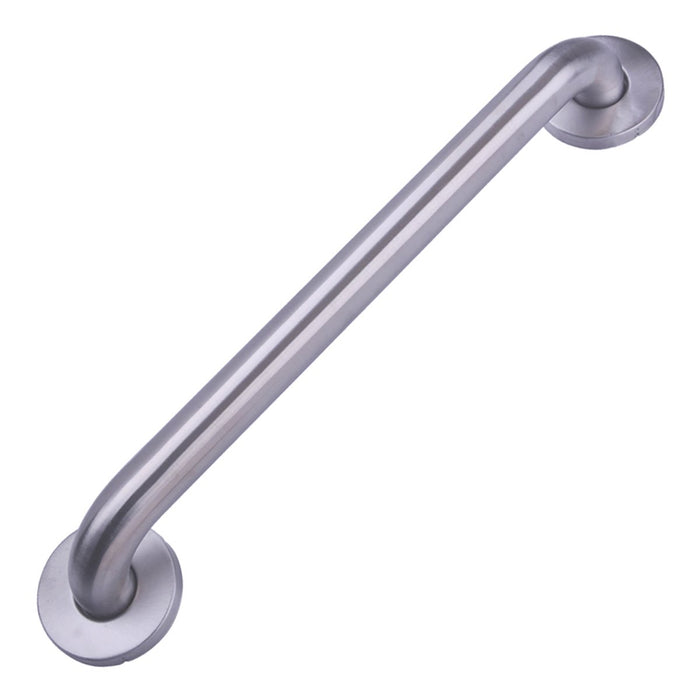 Amazon Basics Bathroom Handicap Safety Grab Bar, 16 Inch Length, 1.25 Inch Diameter, Holds up to 500LBs, ADA Compliant, Stainless Steel