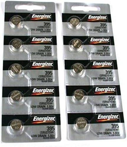 10 395 / 399 Energizer Watch Batteries SR927SW SR927W