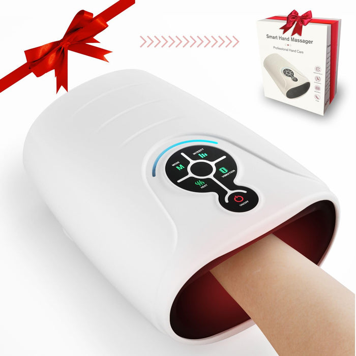 AERLANG Fathers Gifts from Daughter-Hand Massager,Hand Massage Machine with Heat and compression,Electric Hand Massager for Arthritis and Carpal Tunnel,Cordless Massagers, birthday Gifts for Women Dad