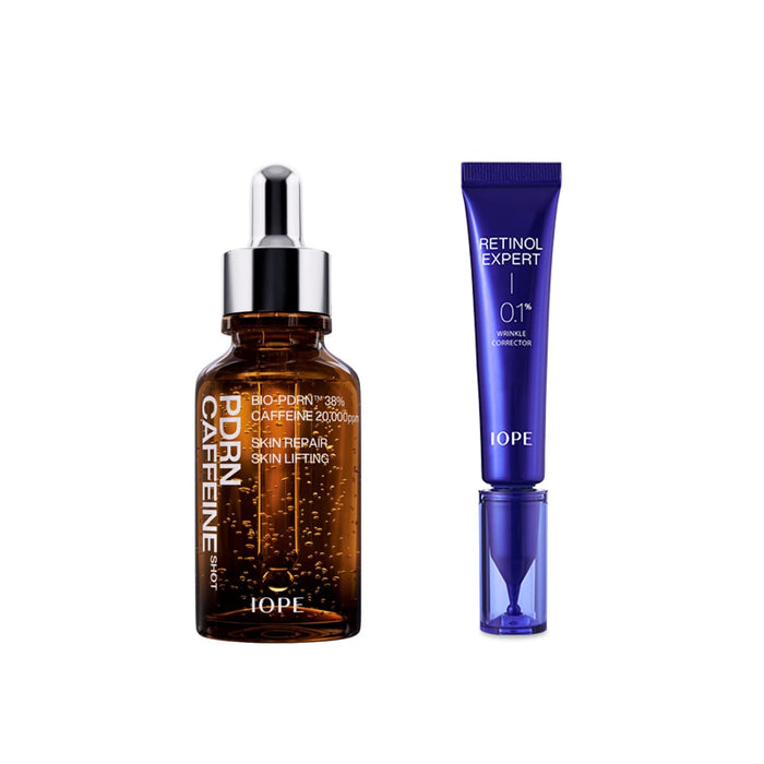 IOPE PDRN Caffeine Shot with Retinol Expert 0.1% Wrinkle Corrector