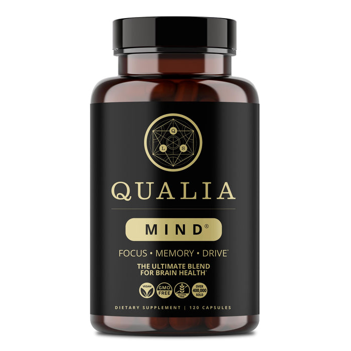 NEUROHACKER COLLECTIVE Qualia Mind | The Ultimate Blend for Brain Health* | Doctor-Formulated Nootropic to Fuel Focus & Concentration* | Supports Long Term Brain Health| Maintain Drive & Productivity