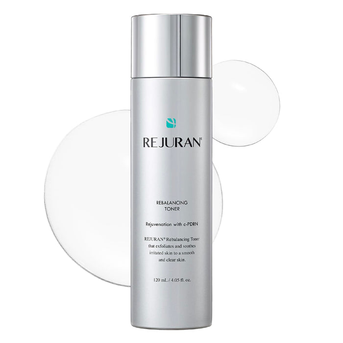 REJURAN® Rebalancing Toner, c-PDRN® - Hydrating and Soothing Facial Toner for Improving Skin Texture and Strengthening Skin Barrier, Clinically Developed Korean Skin Care (4.05 fl oz)