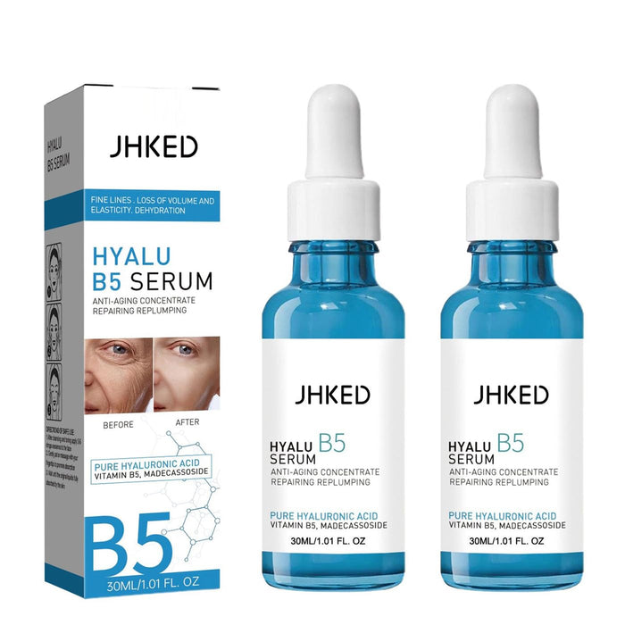 Face Serum, Hyalu B5 Serum, in a Bottle Instant Face Tightening, Anti Aging Serum,Solution Facial Serum for Face Fade Fine Lines 2pcs