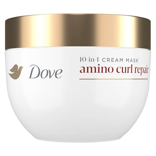 Dove Hair Mask for Curly, Coily Hair Amino Curl with Bio-Protein Care Technology + Amino & Jojoba Oil 9.2 Fl Oz