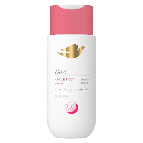 Dove Whole Body Intimate Wash for Women, pH Optimized & Gynecologist-Tested for Sensitive Skin 8 oz