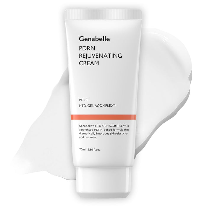 Genabelle PDRN Rejuvenating Cream - Lightweight Moisturizer with Original PDRN, CICA, Hyaluronic Acid - Nourishing, Hydrating, and Soothing Formula - 2.36 fl.oz