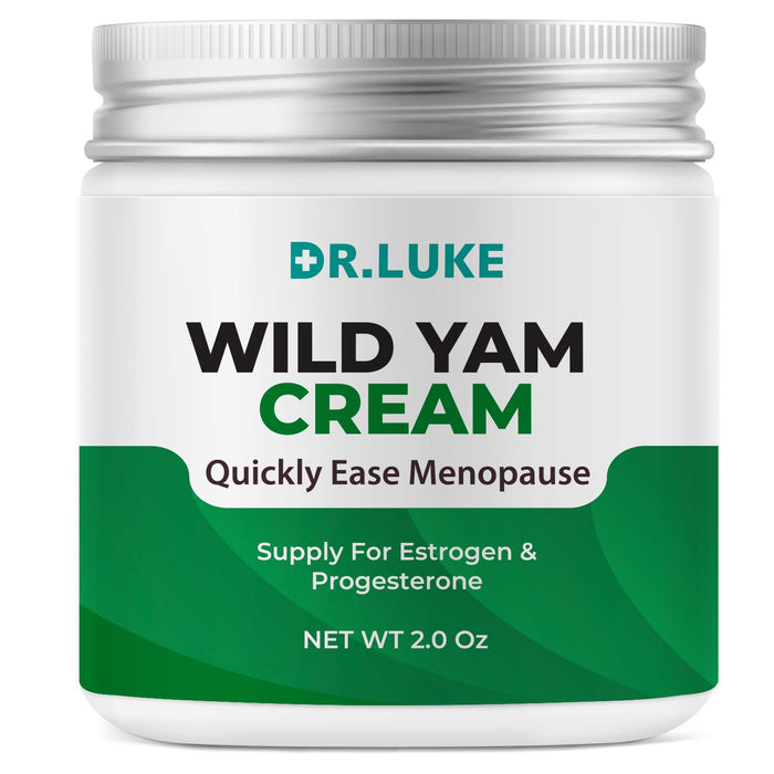 Wild Yam Cream for Hormone Balance: Australia Dr. Barbara O'neill Recommended Formula for Women's Menopause Symptoms -Enriched Wild Yam Root Cream for Women 2 oz