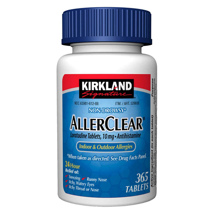 Kirkland Signature Non-Drowsy Daily Tablets, 365-Count