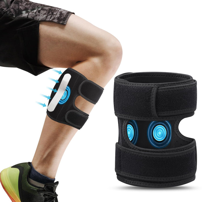 TISMOD Sciatica Pain Relief Brace Device, Sciatic Nerve Brace with Adjustable Dual Pressure Pads Targeted Compression for Sciatica Ease, Lower Back Pain Relief, Men Women Calf Support
