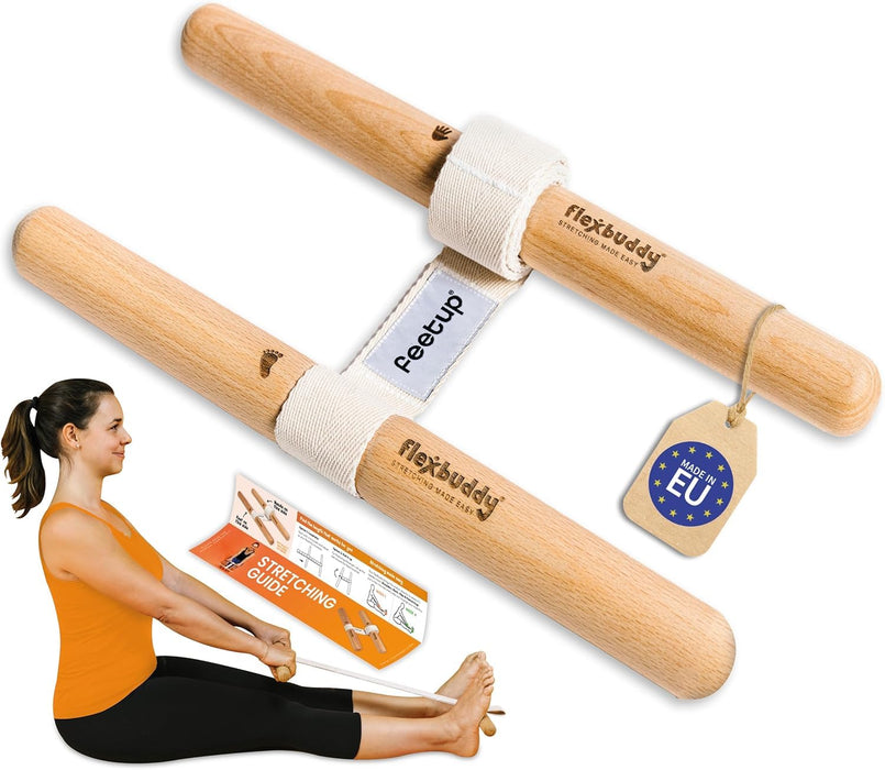 FlexBuddy - The World's First Easy to Use Stretching Device - Revolutionizes Flexibility, Pain Relief and Wellbeing for Your Entire Body, Right in the Comfort of Your Own Home!