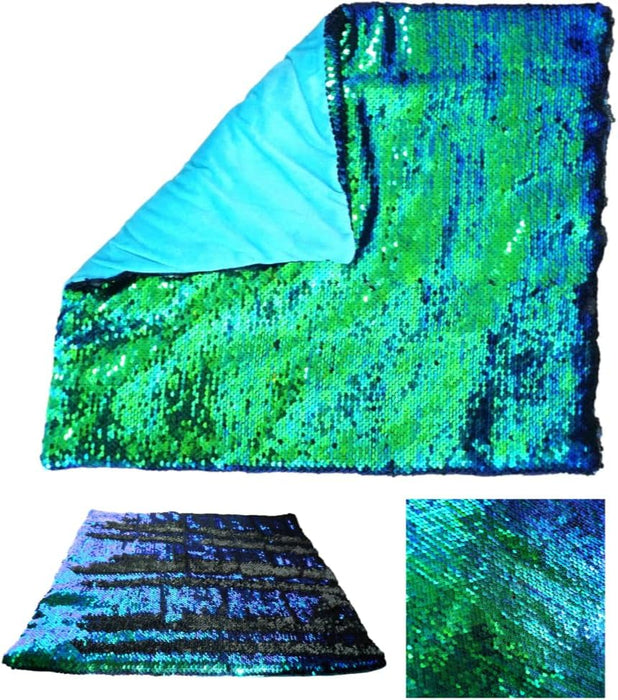 SENSORY4U Weighted Lap Pad for Kids - 5lb Sensory Blanket with Sequin Flip Fabric for Tactile Play - Ideal for Calming & Everyday Use