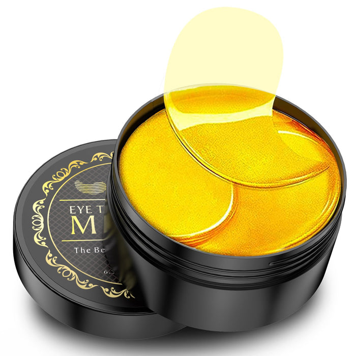 NAZANO Under Eye Patches - 60 Pcs - 24K Gold Eye Mask- Puffy Eyes & Dark Circles Treatments,Reduce Under Eye Bags and Smooth Wrinkles,Eye Skin Care Pads With Collagen,Hyaluronic Acid & Castor OilGET 20% OFF STOREWIDE!