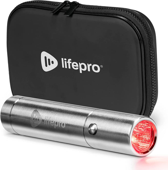 LifePro Infrared & Red Light Therapy Device for Joints & Muscles Pain Relief, Portable Near Infrared Light for Body & Face Inflammation, Compact & Effective Design - Use 3 wavelengths