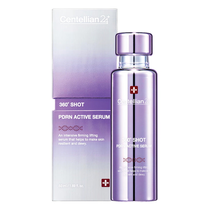 Centellian 24 360ΒΊ Shot PDRN Active Serum (1.69fl oz) - Intense Hydration & Skin Firming Serum for a Youthful Appearance, Korean Skin Care. PDRN, Ribbon Collagen & Hyaluronic Acid