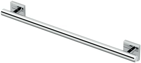 Gatco 944 Elevate 24" L Grab Bar, Chrome/ADA Compliant Stainless Steel Safety Grab Bar for Bathroom