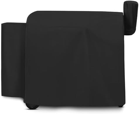 Grill Cover for Traeger Pro 34/780, Full Length Barbecue Grill Cover All Weather Protection 600D Heavy Duty Waterproof, Pellet Grill Cover Compatible for Traeger Pro 34