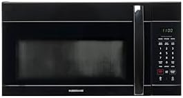Farberware 1.7 Cu. Ft. Over-the-Range Microwave Oven â€“ 1000 Watts Power, Auto Cook Settings, Defrost, Easy Clean and Child Safety Lock - Black