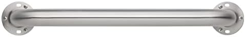 Homewerks 068 HW11218SS 18 Inch Bathroom Grab Bar with 1-1/2 Inch Diameter and Exposed Screws ADA Compliant - Brushed Stainless Steel