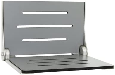 Seachrome SHAF-185155-PGS-S-SL Shower, Grey Seat with Silver Frame