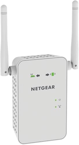 NETGEAR - AC750 Dual-Band Wi-Fi Range Extender - White EX6100-100NAS (Renewed)
