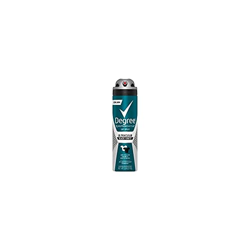Degree Deodorant 3.8 Ounce Dry Spray Ultraclear (Pack of 3)