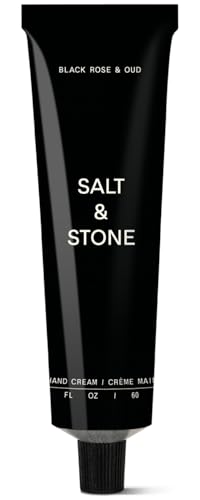 Salt & Stone Hand Cream for Women & Men | Hydrates, Nourishes & Softens Skin | Restores Dry Cracked Hands | Fast-Absorbing | Cruelty-Free & Vegan (2 fl oz)