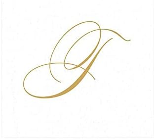 Entertaining with Caspari White Pearl Paper Linen Cocktail Napkins, Monogram Initial T, Pack of 30 (Model: 2900CG.T)