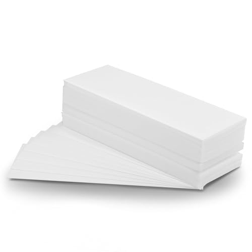 300 Pcs Large Non-Woven Strips for Sugar and Soft Wax - Skin-Friendly Depilatory Paper for Eyebrow, Face, Bikini, Body Hair Removal (2.8" x 7.9")