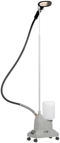 J-2S Jiffy Garment Steamer with Plastic Head and Stainless Steel Face, 120 Volt,Grey