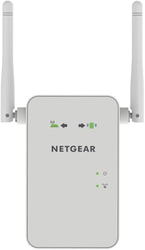 NETGEAR - AC750 Dual-Band Wi-Fi Range Extender - White EX6100-100NAS (Renewed)