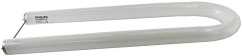 Philips Lighting 423095 T12-6U U-Bent High CRI Fluorescent Lamp 40 Watt 2-Pin G13 Base 2300 Lumens 90 CRI 3500K 22.44 Inch Length Neutral DX